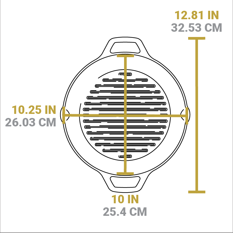 Lodge New Arrival Dual Handle Cast Iron Grill Pan - Image 14