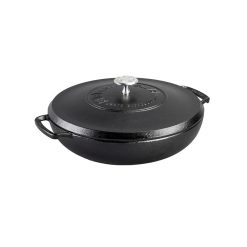 Lodge New Arrival Blacklock 4 Quart Lightweight Cast Iron Braiser