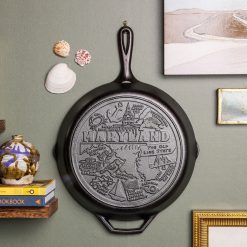 Alternative view of Lodge New Arrival American Road Trip: 12 Inch Seasoned Cast Iron Skillet, Maryland