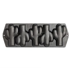 Lodge New Arrival Seasoned Cast Iron Cactus Pan