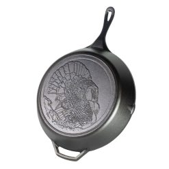 Alternative view of Lodge New Arrival Wildlife Series™ 13.25 Inch Cast Iron Turkey Skillet