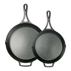 Alternative view of Lodge New Arrival Blacklock Lightweight Cast Iron Skillet Set