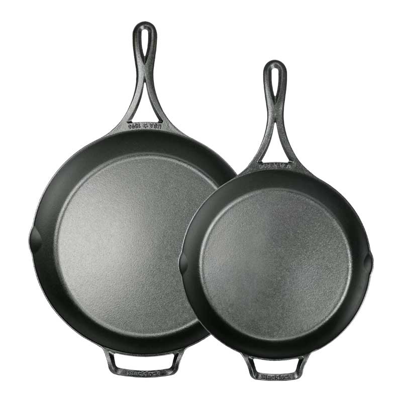 Lodge New Arrival Blacklock Lightweight Cast Iron Skillet Set - Image 2