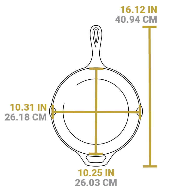 Lodge New Arrival Wildlife Series™ 10.25 Inch Cast Iron Deer Skillet - Image 5