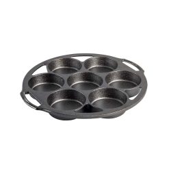 Lodge New Arrival Seasoned Cast Iron Mini Cake Pan