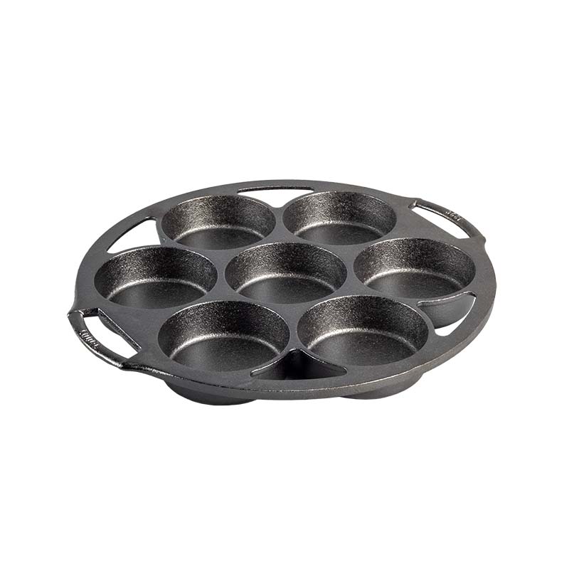 Lodge New Arrival Seasoned Cast Iron Mini Cake Pan