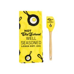 Lodge New Arrival Not Old School Well Seasoned Accessory Set