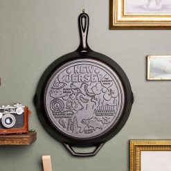 Alternative view of Lodge New Arrival American Road Trip: 12 Inch Seasoned Cast Iron Skillet, New Jersey