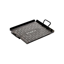 Lodge New Arrival 13 x 12 Inch Seasoned Carbon Steel Grilling Basket