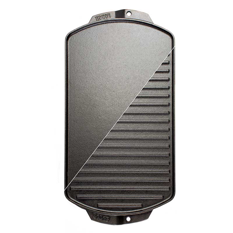 Lodge New Arrival 19 x 9.5 Inch Seasoned Cast Iron Reversible Grill/Griddle - Image 2