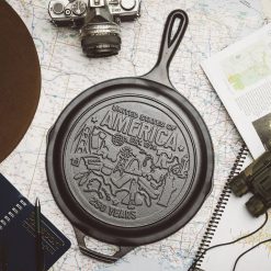 Alternative view of Lodge New Arrival Lodge New Arrival 10.25 Inch Seasoned Cast Iron Skillet, USA Icons