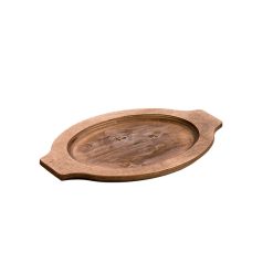 Lodge New Arrival Grip Style Oval Wood Underliner