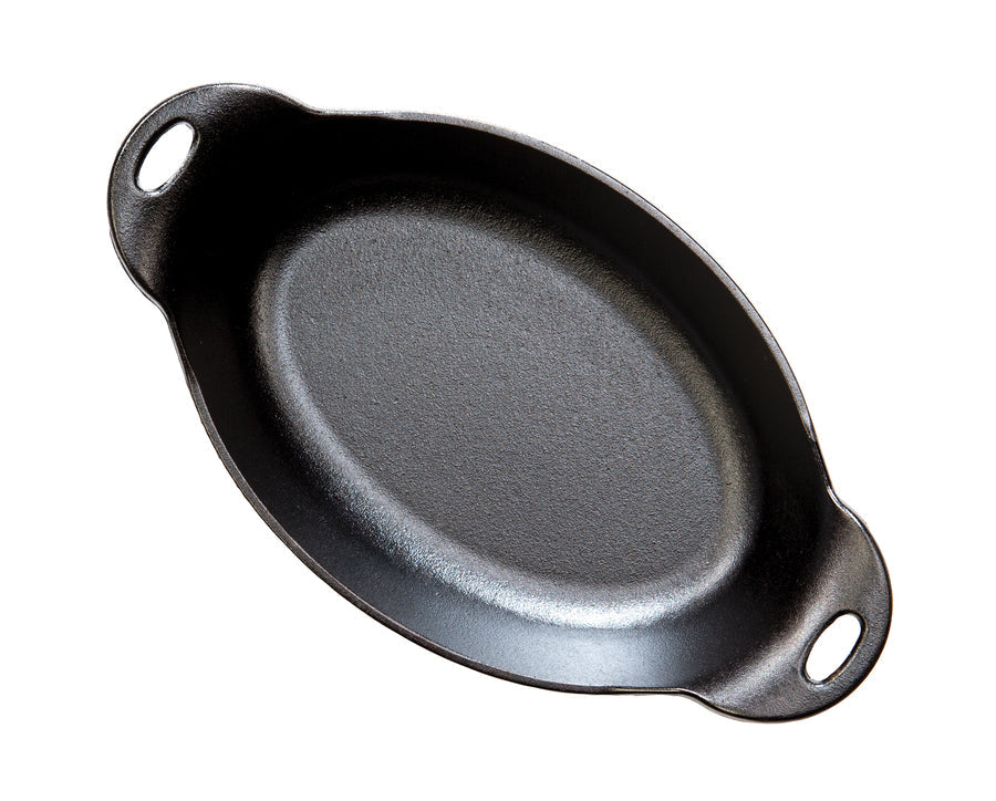 Lodge New Arrival Heat-Treated 36 Ounce Oval Cast Iron Server - Image 5