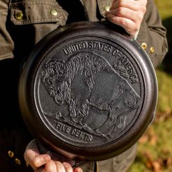 Lodge New Arrival Buffalo Nickel Skillet