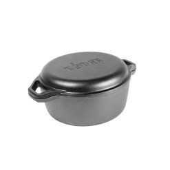 Lodge New Arrival Chef Collection 6 Quart Double Dutch Oven