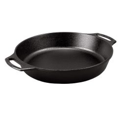 Lodge New Arrival 10.25 Inch Seasoned Cast Iron Baker's Skillet