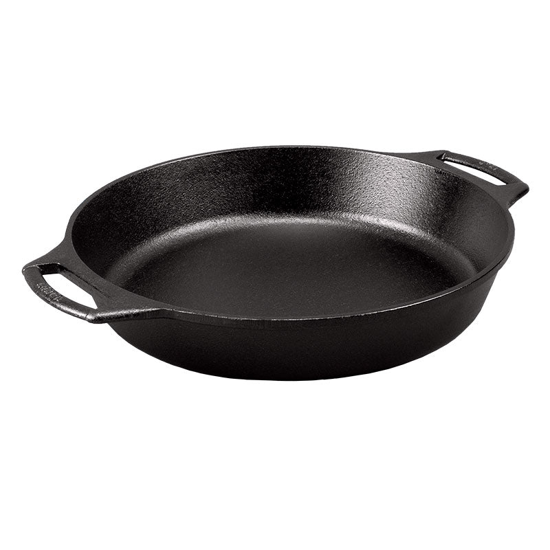Lodge New Arrival 10.25 Inch Seasoned Cast Iron Baker's Skillet