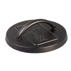 Lodge New Arrival 6.25 Inch Seasoned Cast Iron Burger Press
