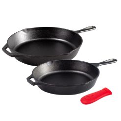 Lodge New Arrival Lodge New Arrival Fan-Favorite Skillets Set with Handle Holder