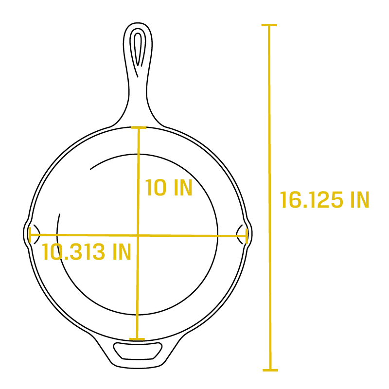Lodge New Arrival Buffalo Nickel Skillet - Image 6