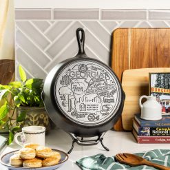 Alternative view of Lodge New Arrival American Road Trip: 12 Inch Seasoned Cast Iron Skillet, Georgia